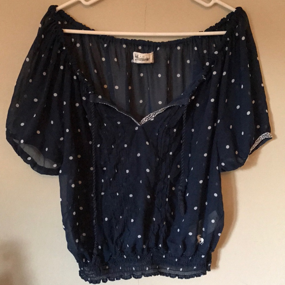 A&F peasant top